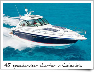 Charter Speed Boat Launch Colombia