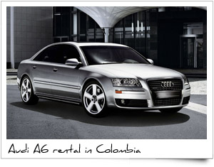 Rent a Car Colombia Audi