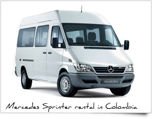 Executive group corporative transport mercedes sprinter Colombia